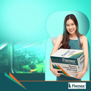 အကြောင်းအမျိုးကြောင့် မကြာခဏချောင်းဆိုးတတ်တဲ့ လူတစ်ယောက်ဖြစ်နေလို့ ဘာဆေးဆောင်ထားတာ အကောင်းဆုံးဖြစ်မလဲလို့တွေးနေရပြီလား...? ဒါဆိုရင်တော့ Carbocysteine ပါဝင်တာကြောင့် အမျိုးမျိုးသော ချောင်းဆိုးခြင်းတွေကို အမြန်ဆုံးလက်ပြနှုတ်ဆက်နိုင်မယ့် လိမ္မော်အရသာနဲ့ Flemex ဆေးပြားလေးကိုသာ ကိုယ်နဲ့မကွာ အမြဲဆောင်ထားစေချင်ပါတယ် #Flemex #Flemex_Tablet #Flemex_Syrup #Cough #Coughing #Mucus | Flemex Myanmar