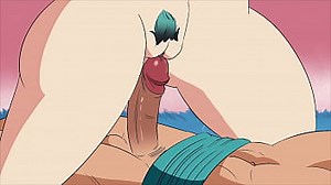 Bulchi vs&period; Gogeta&vert; DBZ Animation xxx Parody