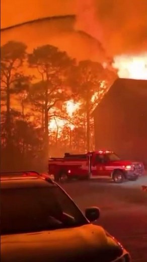 Wildfires burn in North and South Carolina, forcing evacuations