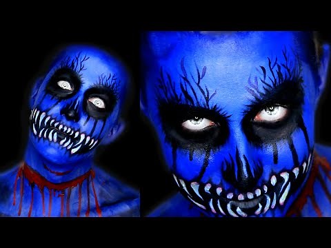 DEMON MAKEUP TUTORIAL | DIY HALLOWEEN MAKEUP