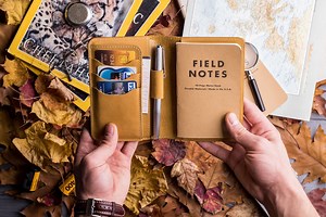 Leather Journal Cover for Moleskine Cahier Notebook Pocket Size With Pen Holder 3.5" X 5.5" Field Notes Cover Personalized Refillable - Etsy Australia