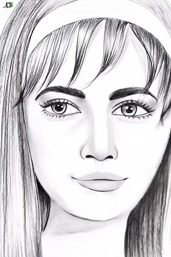 11K views · 63 reactions | Easy girl face drawing #drawing #pencilsketch | Drawing Book | Facebook
