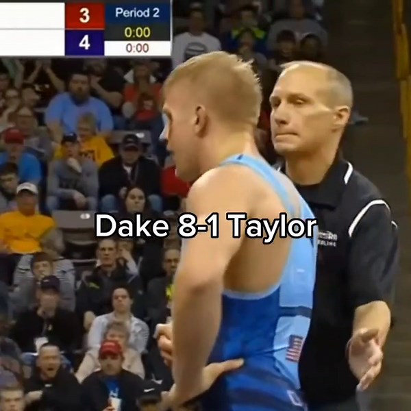 Everytime Kyle Dake and David Taylor wrestled each other.