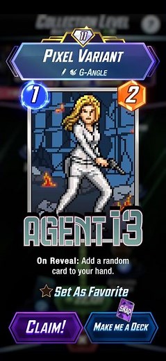 Agent 13 Pixel Variant