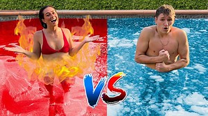 I compete in hot versus cold pool challenge