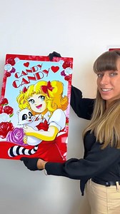 🍬 Candy… et la douceur des souvenirs revient sur ton mur. Ce tableau en métal ultra brillant Candy capture toute la tendresse, l’émotion et l’innocence de l’animé culte qui a marqué des générations. Les reflets métalliques subliment les couleurs délicates, les expressions et l’atmosphère pleine de sensibilité pour un rendu lumineux et touchant ✨🌸 Parfait pour les nostalgiques des animés d’enfance et les amateurs de décoration douce et chaleureuse, ce tableau transforme ton mur en véritable mad