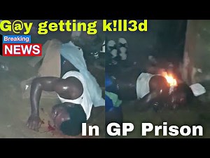 Fish getting Mash up in prison GP Must Watch / Jamaican G@y in prison