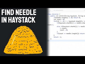 Leetcode 28: Find the Index of First Occurrence in a String | Java Solution