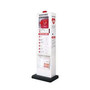 [Hot Item] Wap M5p First-Aid Mounted Wall Aluminum First Aid Kit Case Indoor Aed Cabinet