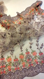 12K views · 683 reactions | net with gorgeous embroidery work | DREAM HOME COLLECTION | Facebook