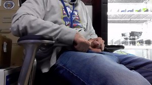 Headless cock jack off at work