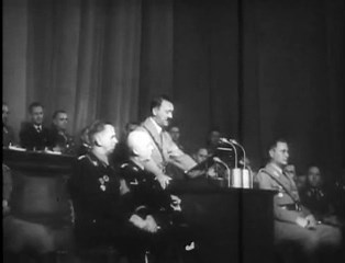 1935 - Adolf Hitler - Rede am 15. September zu den Nuernberger Gesetzen (1m 34s, 512x384)