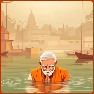 The 'Namami Gange' program focuses on reducing pollution, conserving, and revitalising the Ganga River through comprehensive efforts. #WorldWaterDay2025 | Namo Brigade Karnataka
