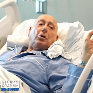 2.3K views · 48 reactions | We travel with Dick Vitale and his wife Lorraine to his final chemotherapy appointment at Sarasota Memorial Health Care System -- and join the crowd while he rings the bell to signify the end of his cancer treatment! Our full interview with the college basketball legend is available on the In Depth podcast. Listen here: https://bit.ly/3sTPdvv | Graham Bensinger | Facebook