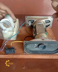 1.2M views · 17K reactions | 220v 500w free energy generator using a transformer and two speakers | Free Energy Generator | Facebook