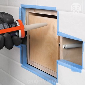 DIY Secret Safe Compartment Inside a Wall! | Crafty Panda How