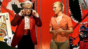 560K views · 3.4K reactions | Scarlett Johansson helps Woody Allen with a magic trick | Boxoffice Movie Scenes | Facebook