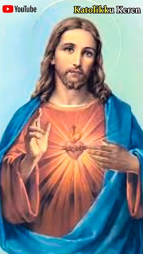 Salah satu penampakan Tuhan Yesus yang terkenal dan telah diakui oleh gereja kepada Sta. Margaretha Maria Alacoque. Dikasihilah Hati Kudus Yesus di seluruh dunia selama-lamanya ❤😊😇 #katolikku_keren #kristen #yesus #sacredheart | Putra Biri