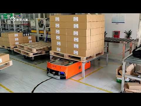 Mircolomay AGV: Intelligent material handling vehicle