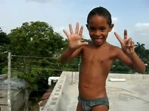 PETIT PLONGEUR DE 7 ANS