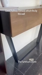 Emmi Hallway Console with Wrought Iron Legs #livingroom #hoidpakistan | Hoid.pk | Facebook