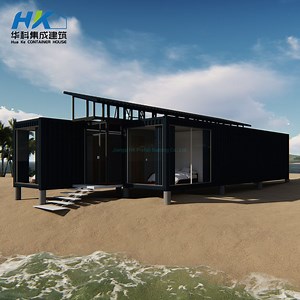 [Hot Item] 40FT Luxury Modular Prefab Steel Modern Portable Luxury Prefabricated Villa Container House Building.