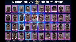 Operation 'Seek and Ye Shall Find Out' nets 40 arrests in Marion County