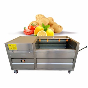 [Hot Item] Potato Washing and Peeling Machine Potato Washer