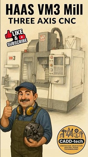 Haas VM3 Mill #3axiscncmachine #cncmachining #cncmill