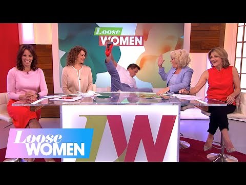 John Barrowman Falls Off His Chair In High Heels & Still Makes A FABULOUS Comeback | Loose Women