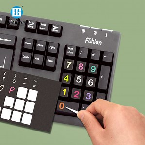 [Hot Item] High Quality Waterproof Alphabet Keyboard Stickers