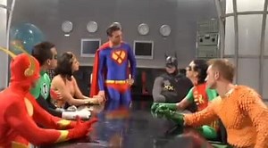 Justice League Superhero Costume Sex Movie
