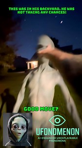 Alien in my back yard? Not taking any chances! #alien #aliens #ufo #ufos #ovni | Ufonomenon