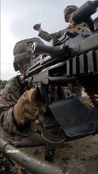 U.S. Marines: Live-Fire Machine Gun Range, Camp Lejeune, NC