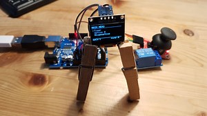 Time Controlled Relay (Arduino UNO, Joystick, UI/menu, OLED)