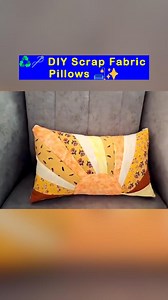 ♻️🪡 DIY Scrap Fabric Pillows 🛋️✨ #pillow #pillowcase #cushion #cushioncase #diypillow #pillowmaking #selfimprovement #minimalistdecor #sewingforbeginners #handmadewithloveandcare #diygiftsandcrafts #sustainablefashion #homedecoration #cardecoration #diyhomedecoration #satisfyingcraft #diyhomedecor #sewingfun #freetutorial #howto | All Girls' Things