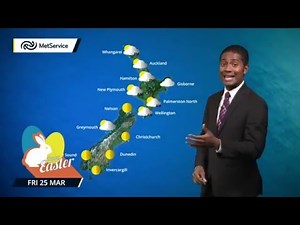 MetService Easter Weekend Forecast