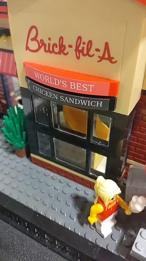 8.3K views · 223 reactions | LEGO Chick-fil-A by Chris Dunkle #lego #legos #brickfair #chickfila #customlego #brickfairva #fyp | Bad Bricks | Facebook