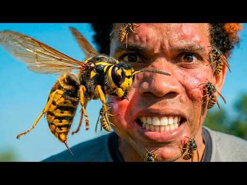 Wasp Graveyard #7 🐝 | Inside the Mouth 😨🤯 | Aurelio Play