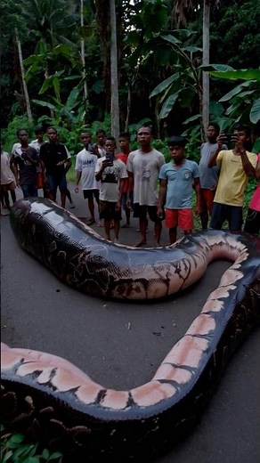 Massive Python Explodes!