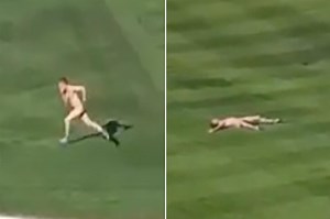 ‘Drunk’ streaker takes over PGA tournament