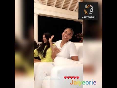 Taina Ryan Destiny Amaya Colon Normani Jordyn Winnie Harlow - Lori Harvey 23rd birthday in Jamaica