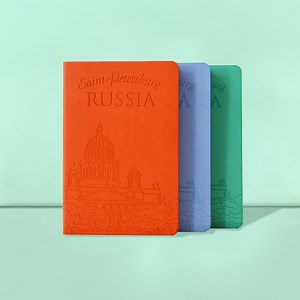 [Hot Item] 2022 School A6 Soft PU Leather Cover Planner Notebook Students Isometric Notebook