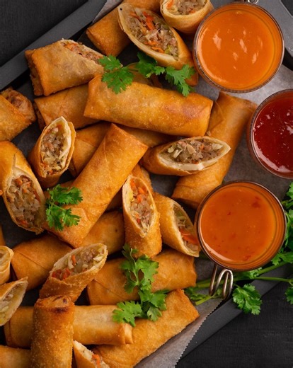 Let Mama Noi walk you through your next holiday-cooking project... How to make Traditional Thai Spring Rolls🚀 | Marion Cooks Asian Food Classics