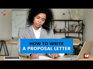 How to write a proposal letter