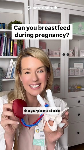 By 12-16 weeks of pregnancy, your milk changes back to colostrum. This is totally fine for older babies, but… ⚠️ If you get pregnant within the first 12 months postpartum, it can be a problem. • Your milk supply may drop, meaning your baby might not get enough. • We may need to supplement, increase feeds, or add more solids to make sure your baby is getting what they need. 💡 If you’re breastfeeding and pregnant, check in with an IBCLC to see what adjustments may be needed. And remember - we tak