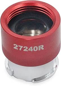 27240R Radiator Adapter for Volkswagen and Audi, Cooling System Pressure Tester Universal Adapter, Radiator Accessories, red