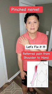 2M views · 20K reactions | This technique help alleviate pain coming from Neck- shoulder to hand. This will also help associated pins and needles in the hand. #pinchednerve #neckpain #nervepain #physicaltherapy #share | Doc Jun | Facebook