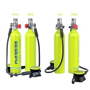 [Hot Item] Underwater Breathing Apparatus 12L Diving Tank with Pressure Gauge and Refill Adapter