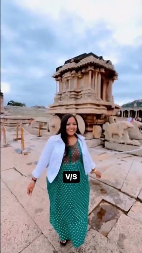 Stone Chariot on 50 Rupees Note is REAL ! Hampi, Karnataka #karnataka #hampi #travelvlog #history